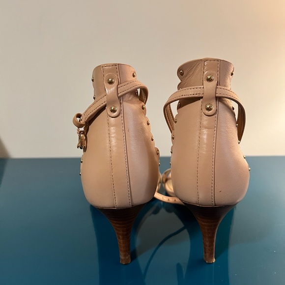 Blush Pink Coach Heels - Picture 2 of 5